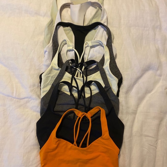 lululemon athletica Other - Seven Lululemon sport bras for $100! Size 2.